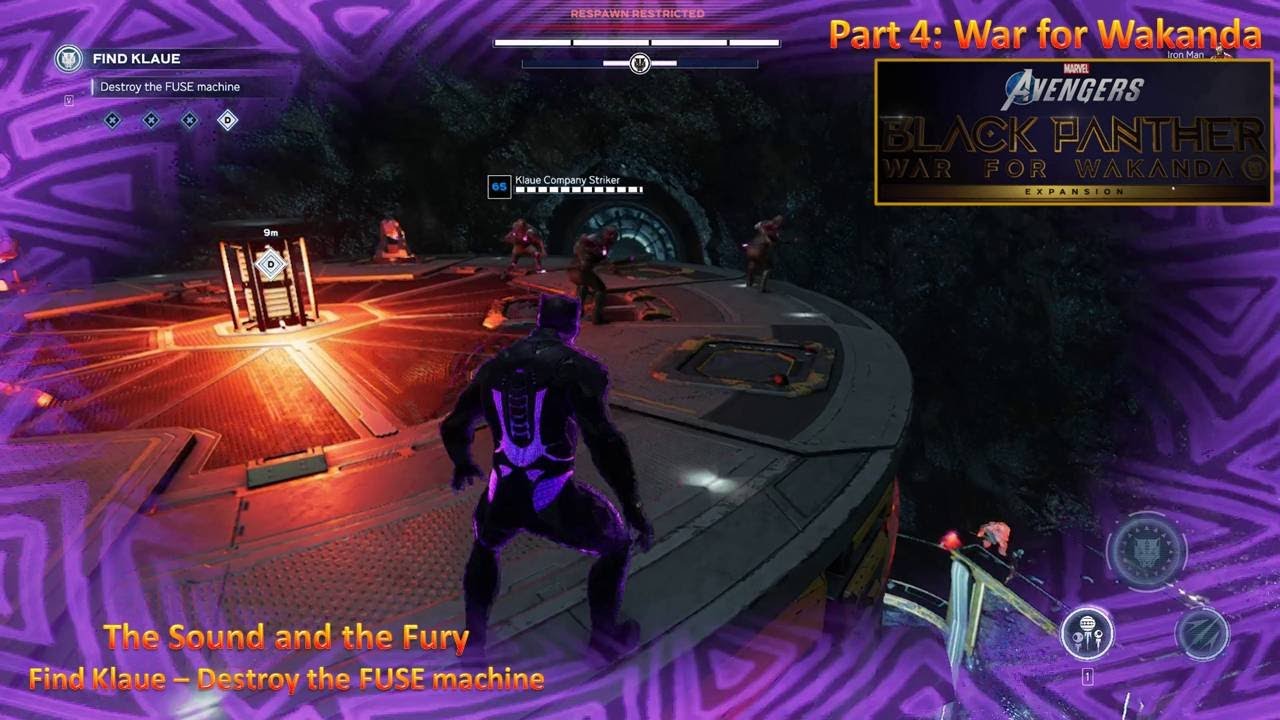 [*/\*Marvel Avengers - The Sound and the Fury - Find Klaue - Destroy the FUSE machine