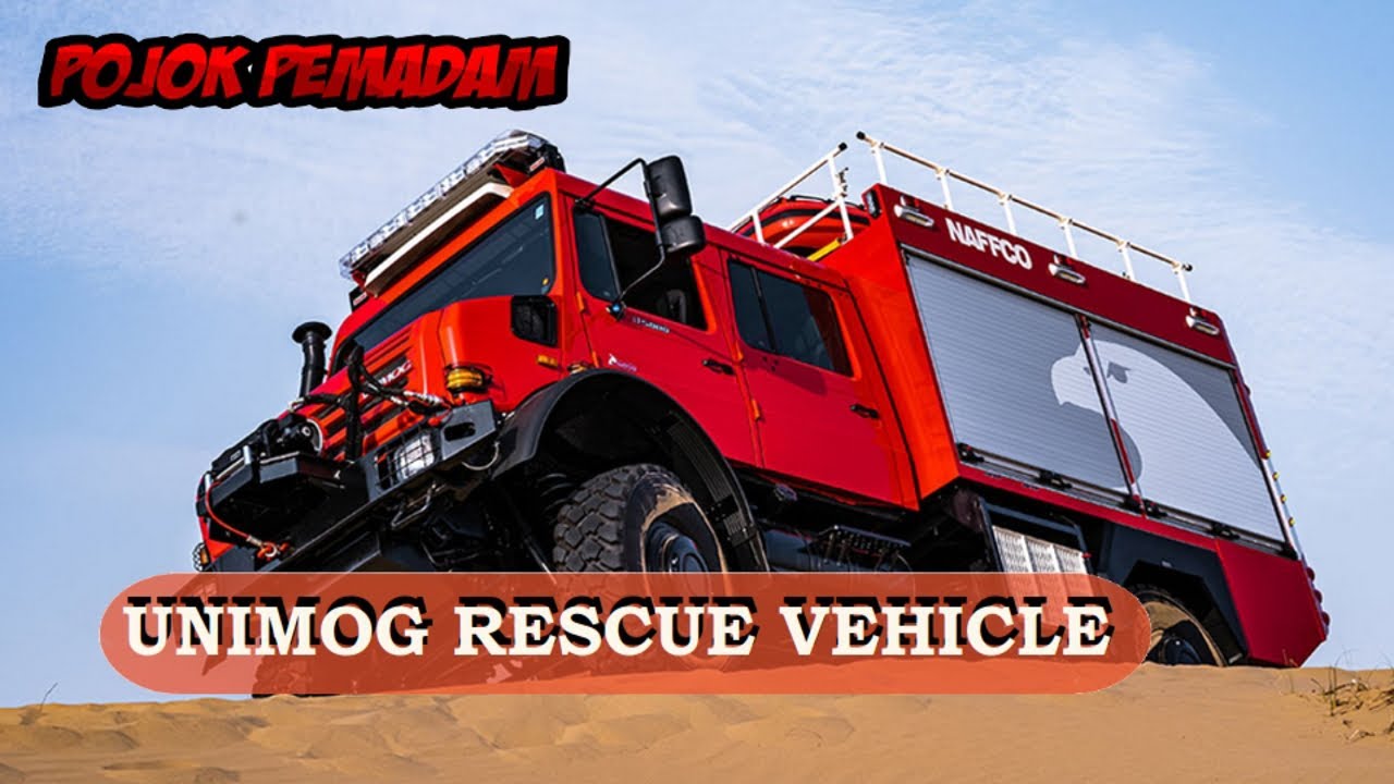 Unimog Emergency Rescue Vehicle From NAFFCO