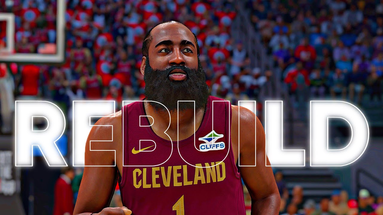CAVS REBUILD! James Harden foi trocado, então eu fui até a sua aposentadoria