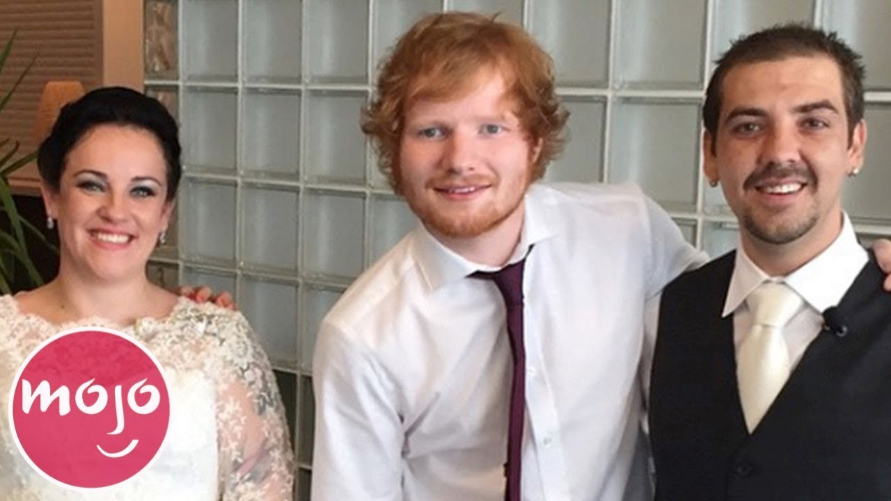 Top 10 Times Celebs Crashed Weddings