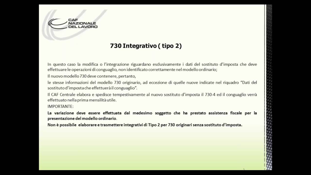 730 integrativo