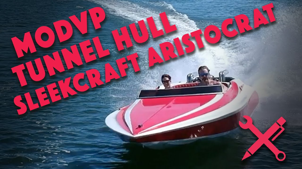 INSANE 400hp SBC Sleekcraft Aristocrat TOP SPEED Built on a Budget for $5,000 Tunnel Hull ModVP