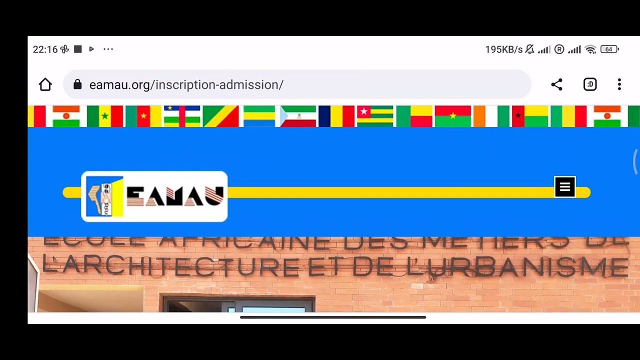 École Africaine Des Métiers De L'architecture et De L'ubarnisme( EAMAU ) - Togo #2023