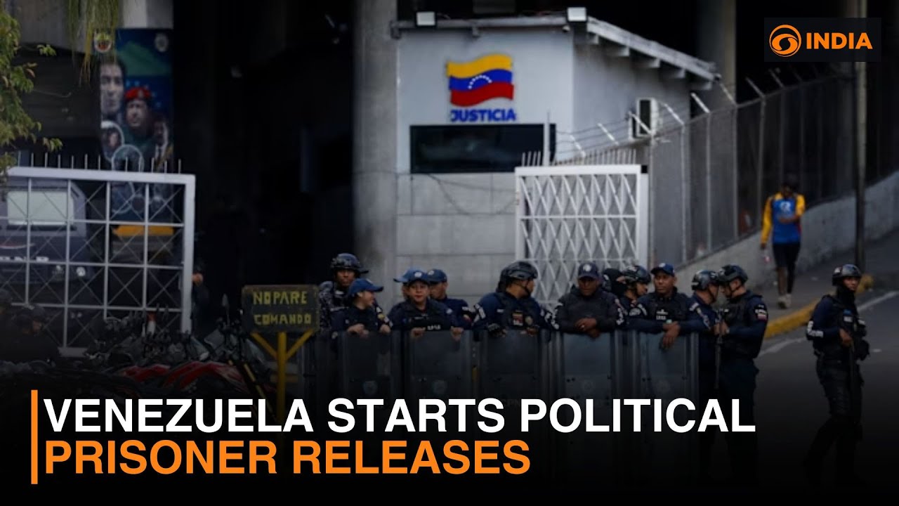 Venezuela Starts Political Prisoner Releases & more news | DD India Newshour | 9 PM IST