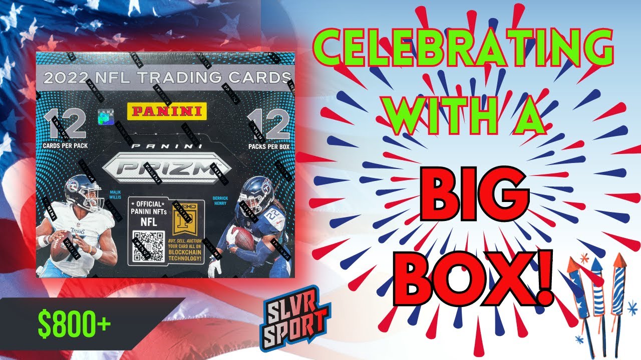 🎆 4th of July Rip 🎆 2022 Panini Prizm Football Hobby Box!