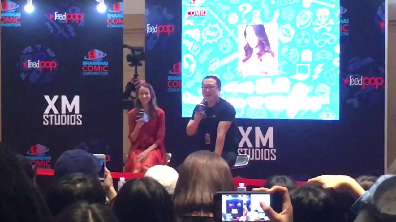 Amy Acker SHCC Panel (VIP) on 11.05 - Shanghai Comic Con 2016