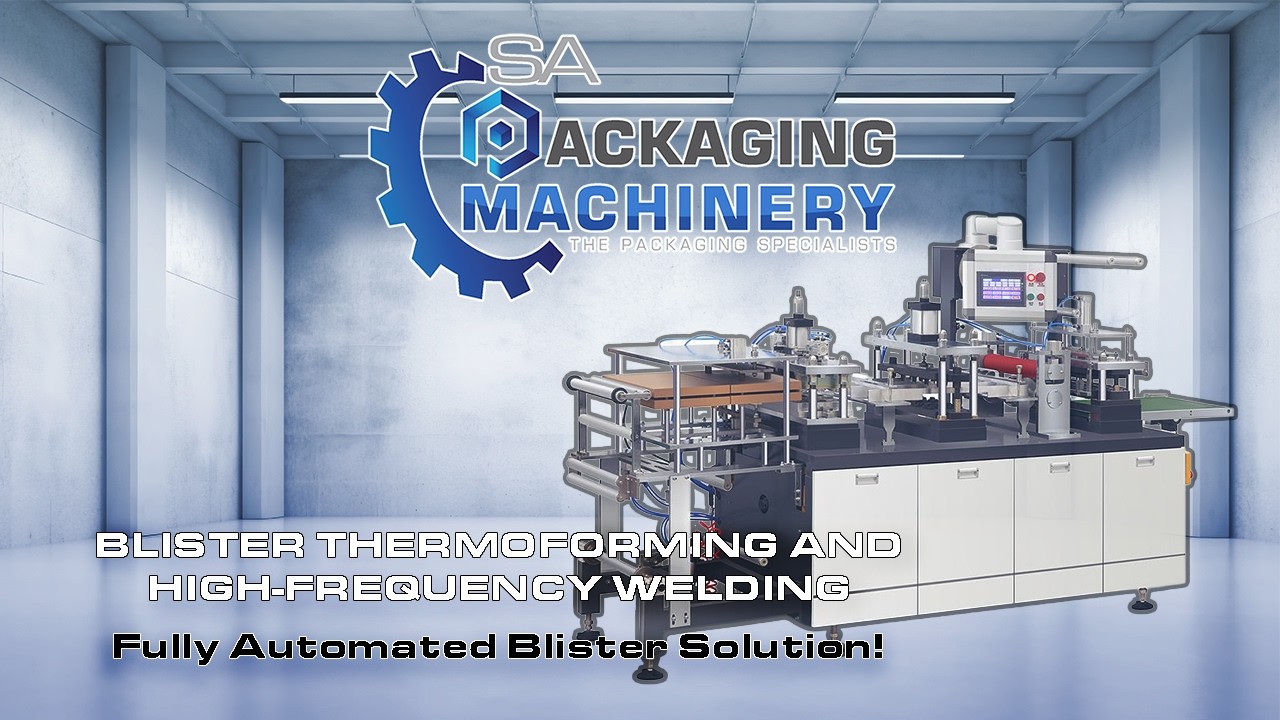 Complete Blister Packaging Solution   Thermoforming + High Frequency Welding Machines