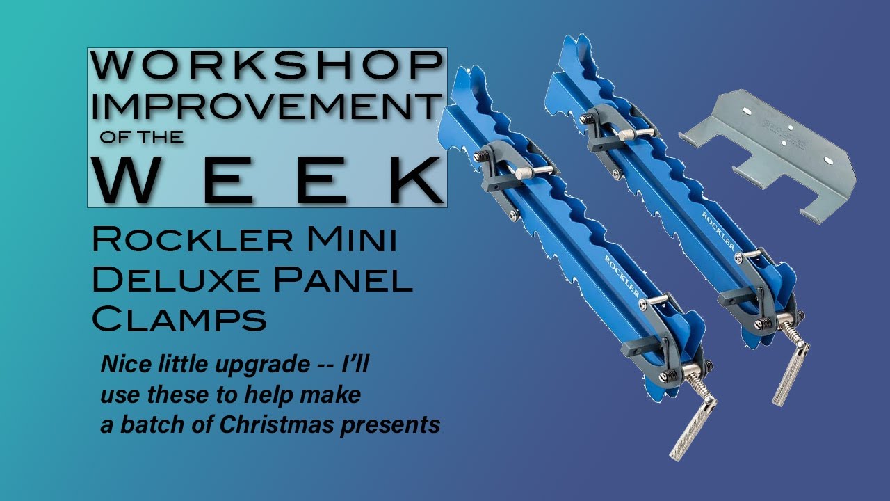 Rockler Mini Deluxe Panel Clamps