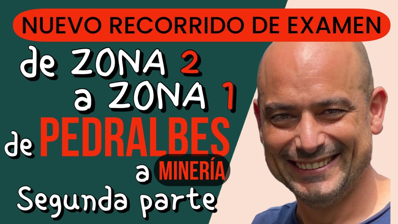 🙌 NUEVO CAMINO. Recorrido examen desde Pedralbes hasta Mineria (zona 2 a 1) SEGUNDA PARTE