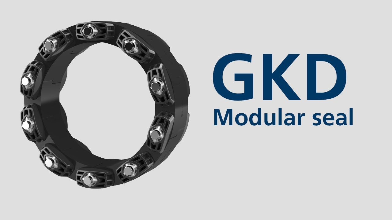 Mounting GKD modular seal