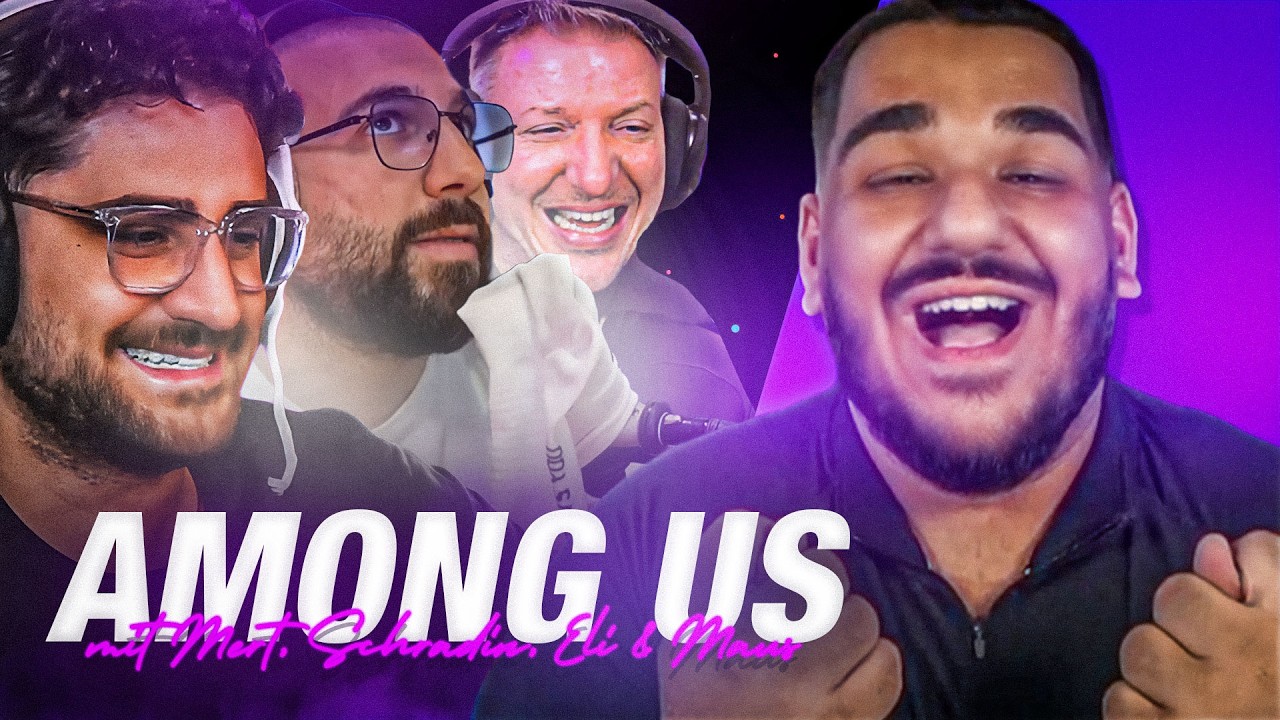 Die LETZTE REIHE verliert alles in AMONG US.. 😫💔 (mit Eli, Mert, Schradin..)