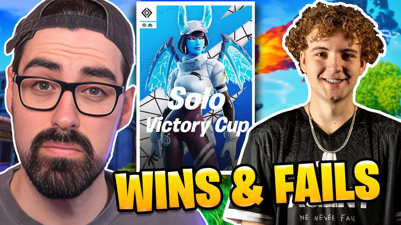 Solo Victory Cup Wins & Fails - Reet, Clix, Epikwhale, Pilat | AussieAntics Highlights