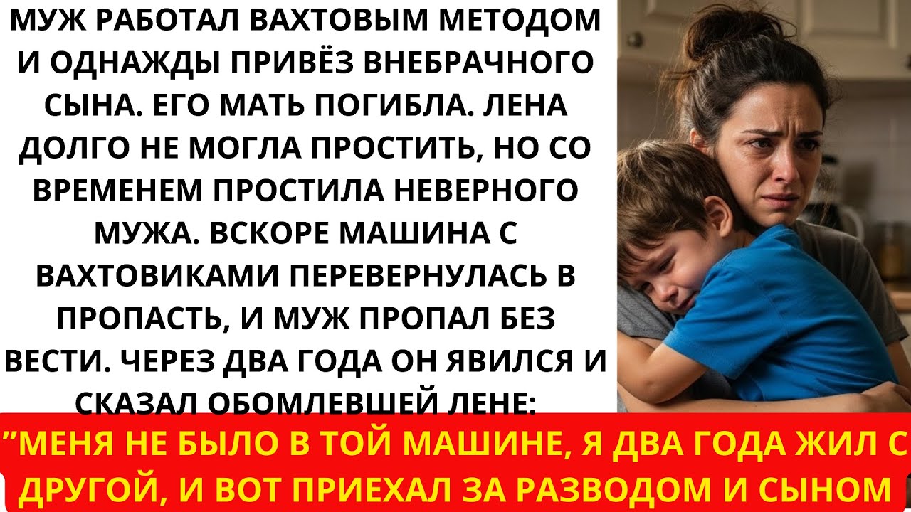 МУЖ привёз с вахты ВНЕБРАЧНОГО сына, а потом ПРОПАЛ БЕЗ ВЕСТИ. Через 2 года он явился за разводом