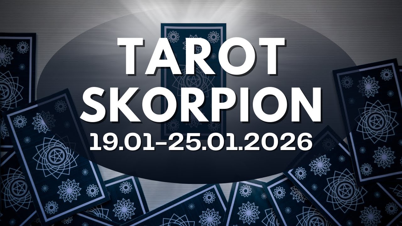 Skorpion ♏️ Tarot 19.01-25.01.2026. Sag Ja zum inneren Ruf.