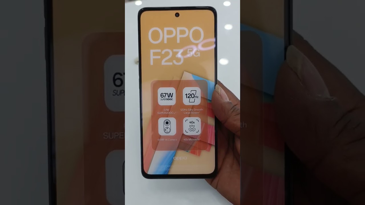 Oppo F23 5g Cool Black || 120Hz refresh rate #oppo #f235g #shorts #shortvideo #youtubeshorts