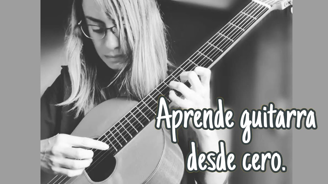 Primeras lecciones de guitarra.