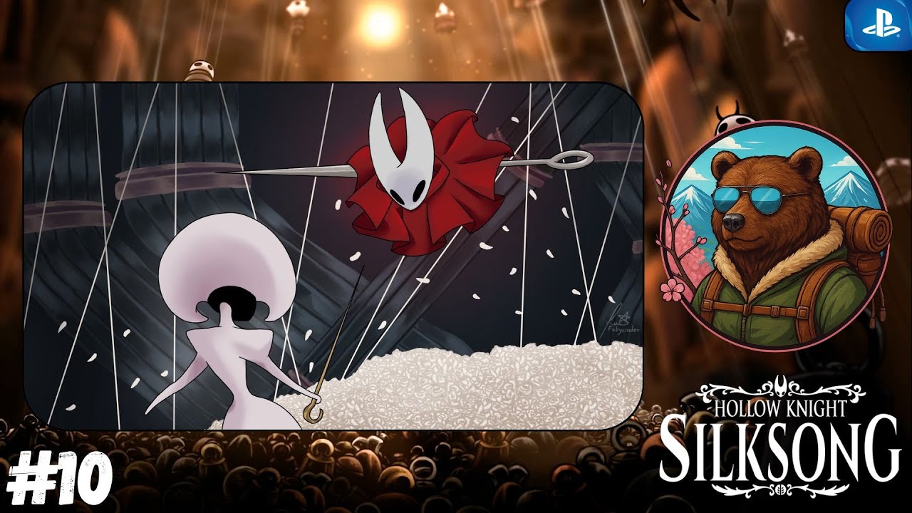 [PS5] Hollow Knight Silksong #10 (УБЬЕМ ЛИ ЛЕЙС ИЗ 3-ЕГО АКТА?)