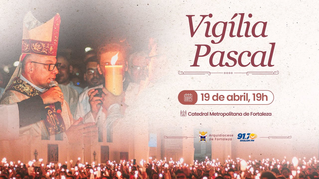 VIG&Iacute;LIA PASCAL AO VIVO | Dom Greg&oacute;rio Paix&atilde;o, OSB