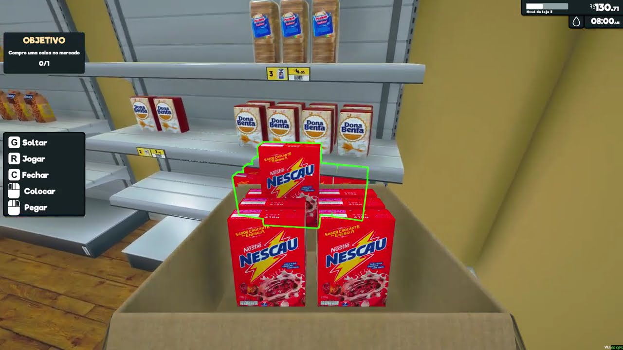 Supermarket Simulator