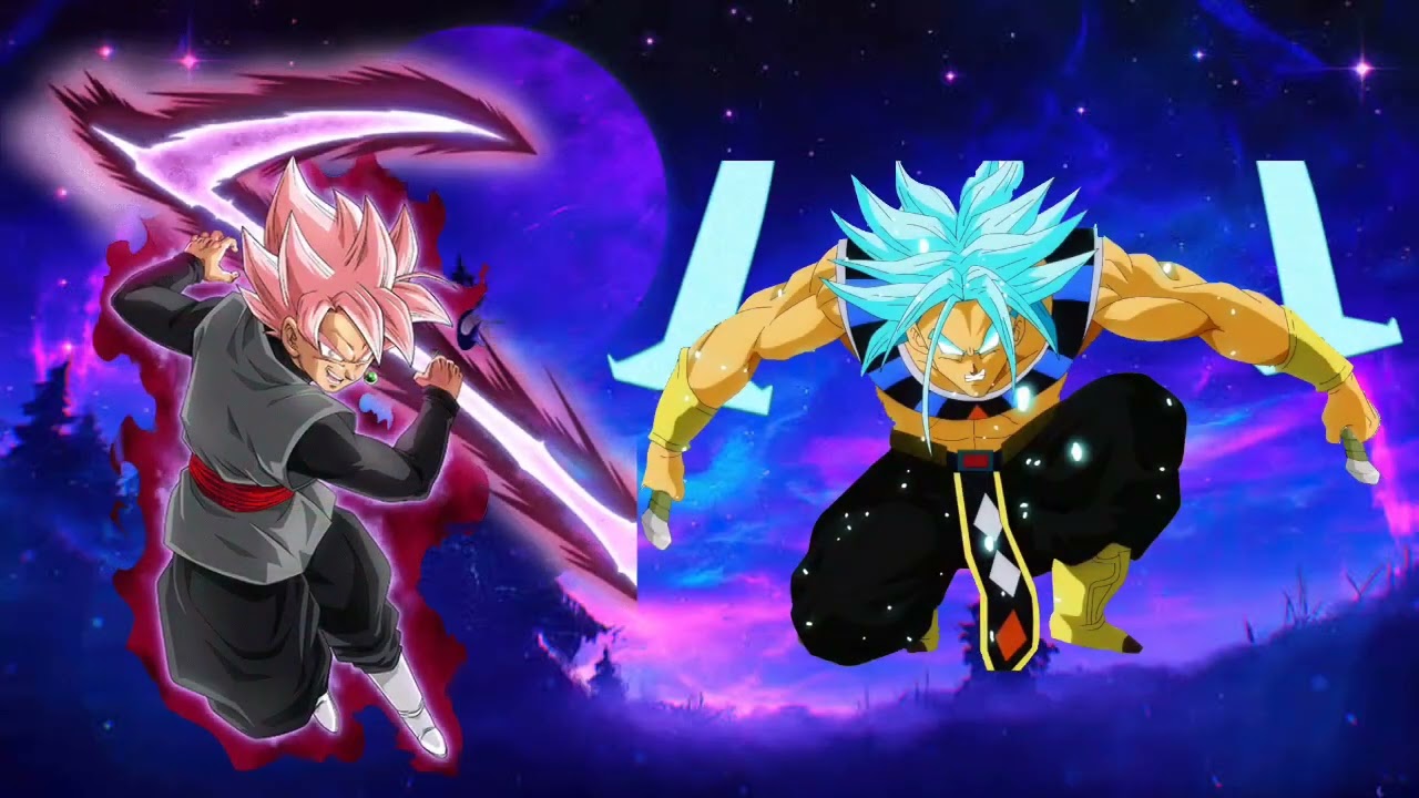 Anime war Trunks vs Goku Black 