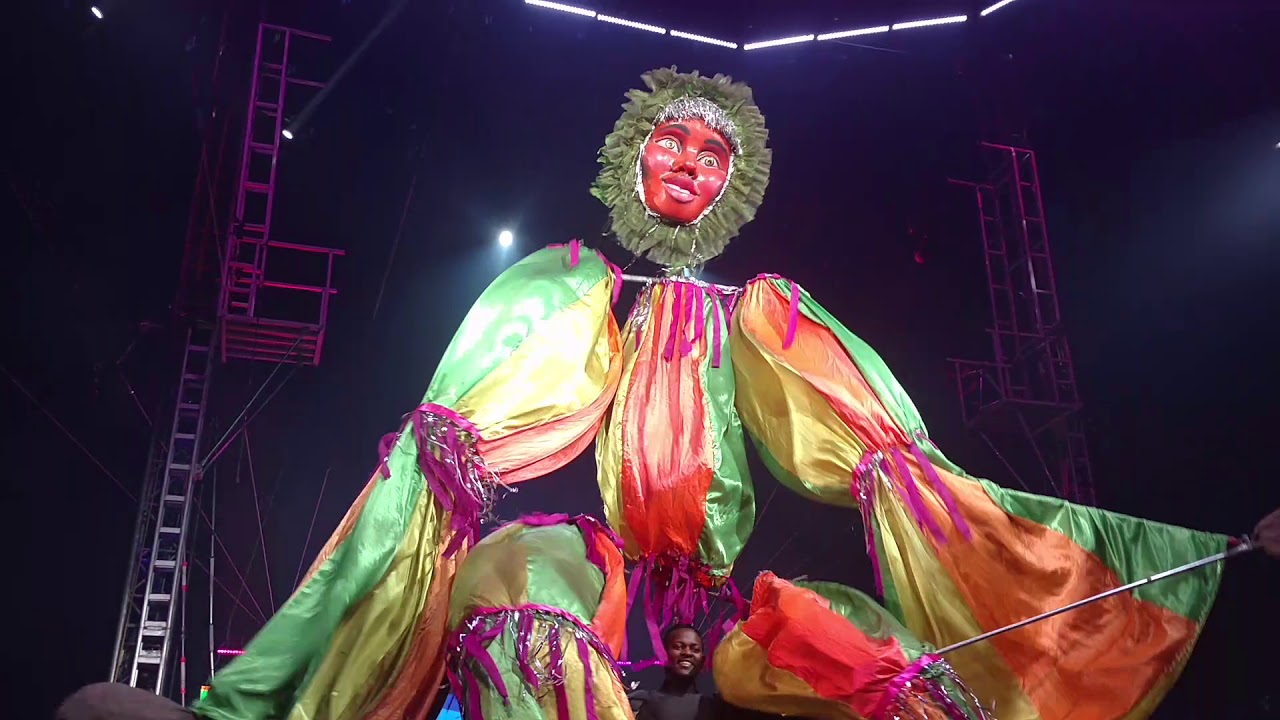 🎪🦜💃🕺 UniverSoul Circus 2019 🦜🦩✨ Caribbean Fusion Performance at Washington Park, Chgo. Il.