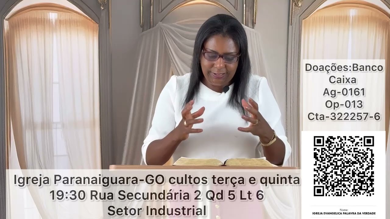 Programa Palavra da Verdade 28/11/25. Ao vivo pela TV vitoriosa.