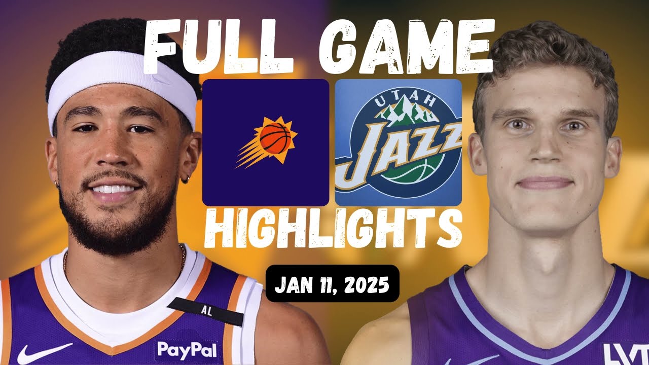Phoenix Suns vs Utah Jazz  - NBA Full Game Highlights | January 11, 2025 NBA Season