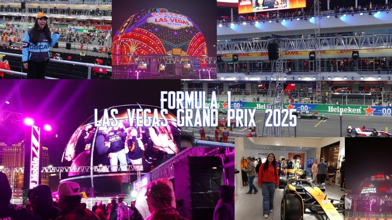 MY FIRST F1 RACE | F1 Las Vegas Grand Prix 2025