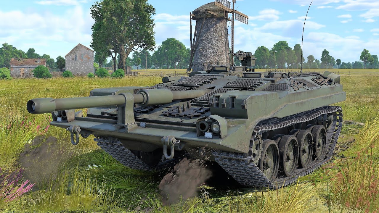 War Thunder: Strv 103A Swedish Medium Tank Gameplay [1440p 60FPS]