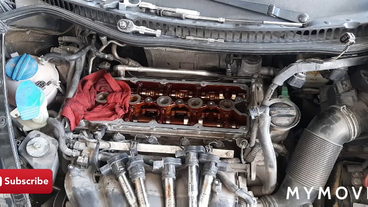 como cambiar junta tapa de punterias vw 2.5 litros. bora, jetta. beetle
