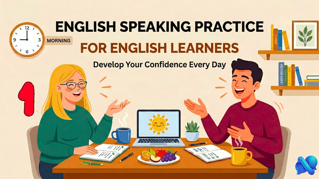English Speaking Practice | Morning Routine for English Learners | Boost Your Confidence Every Day