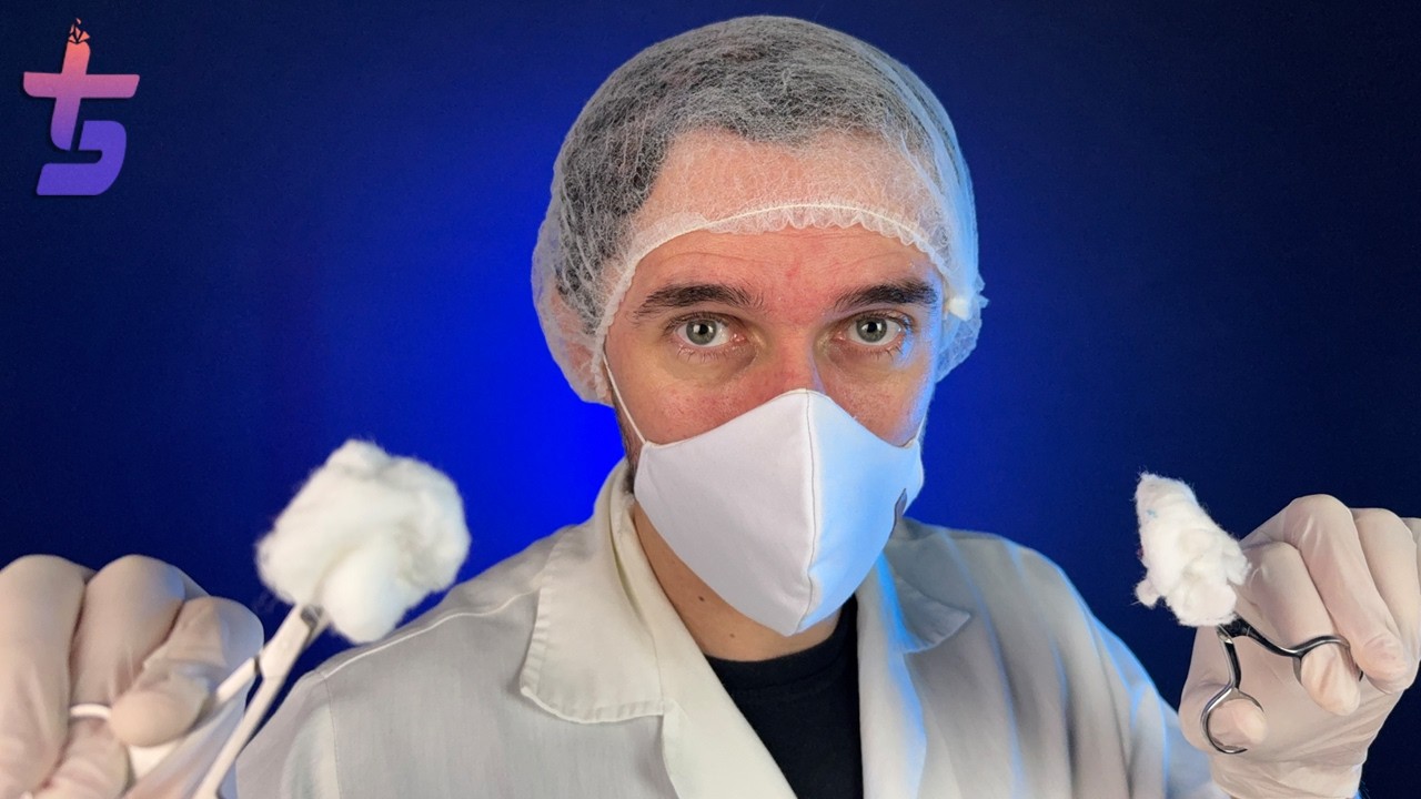 ASMR ROLEPLAY: Médico Fazendo uma Cirurgia No seu CÉREBRO 🧠😴