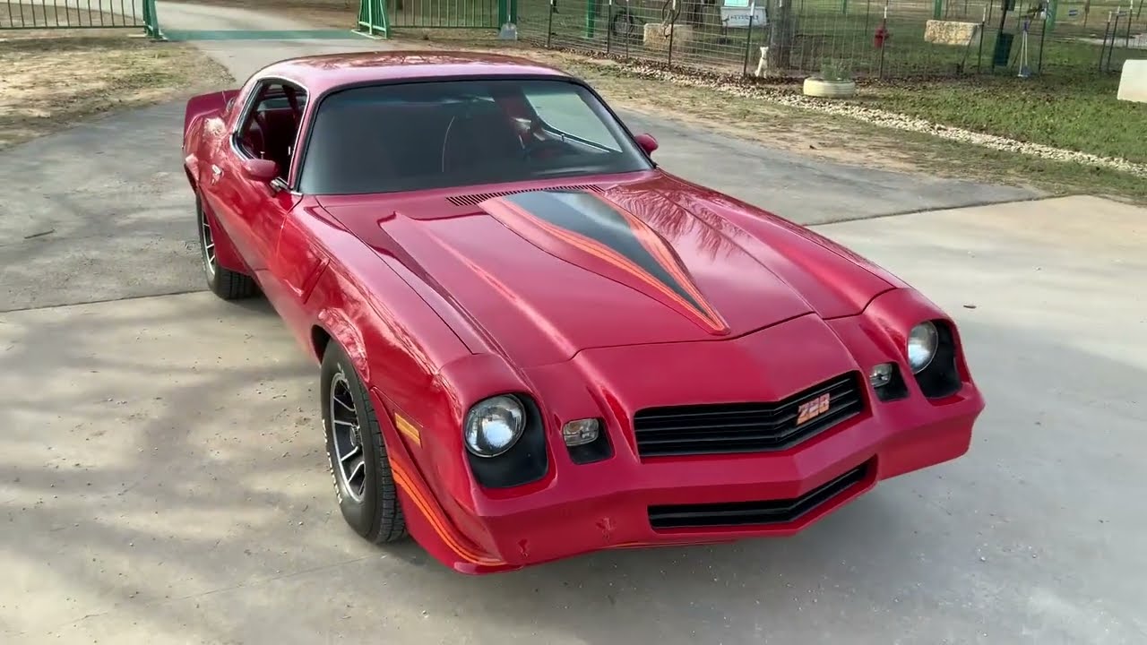 1981 Chevrolet Camaro Z/28 305ci V8 Rare 4-Speed Power Window Power Front Disc PS AC81-6690T