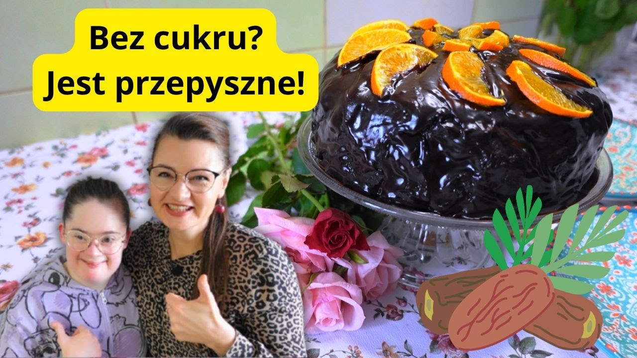 Najlepsze CIASTO daktylowo mandarynkowe 🍰 To nasz faworyt wśród ciast bez cukru i białej mąki