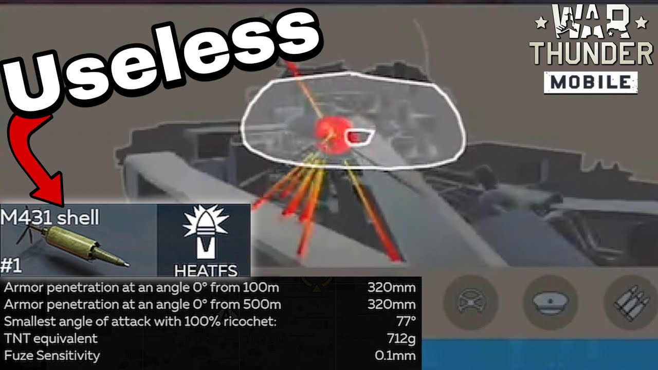 HEATFS working as intended | War Thunder Mobile