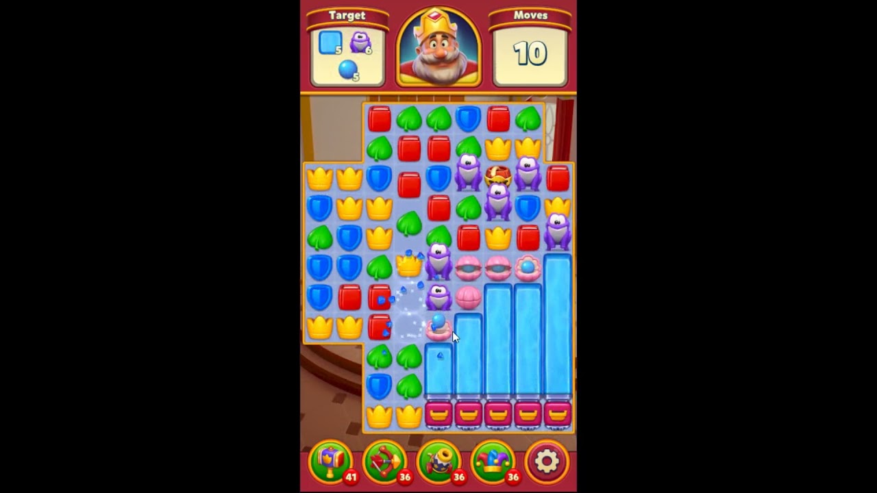 Royal Match Level 705 - NO BOOSTERS GAMEPLAY 👑 | SKILLGAMING ✔️