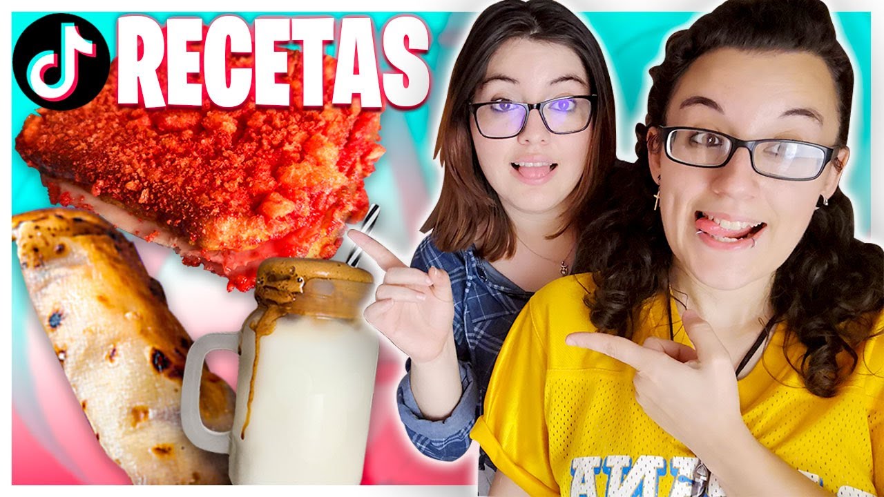 Las RECETAS VIRALES de TIKTOK 🤤 | Perla y Aless