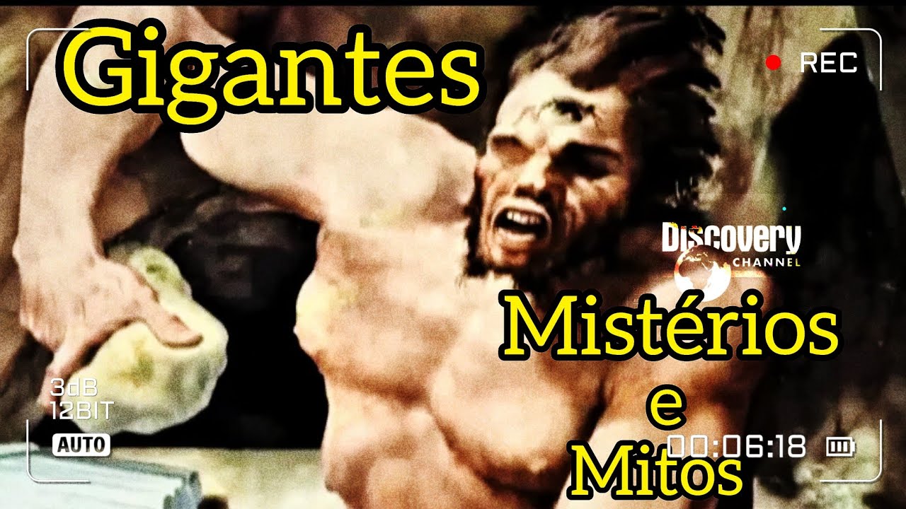 Gigantes: Mist&eacute;rios e mitos! Documentario Discovery channel dublado em portugu&ecirc;s do Brasil ptbr