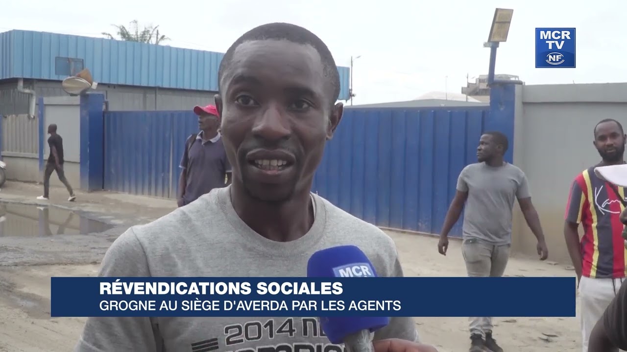 Révendications sociales : grogne au siège d'averda par les agents
