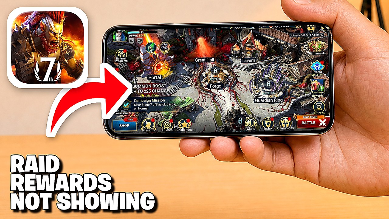 RAID Shadow Legends Purchase Rewards Not Showing Fix - Full Guide