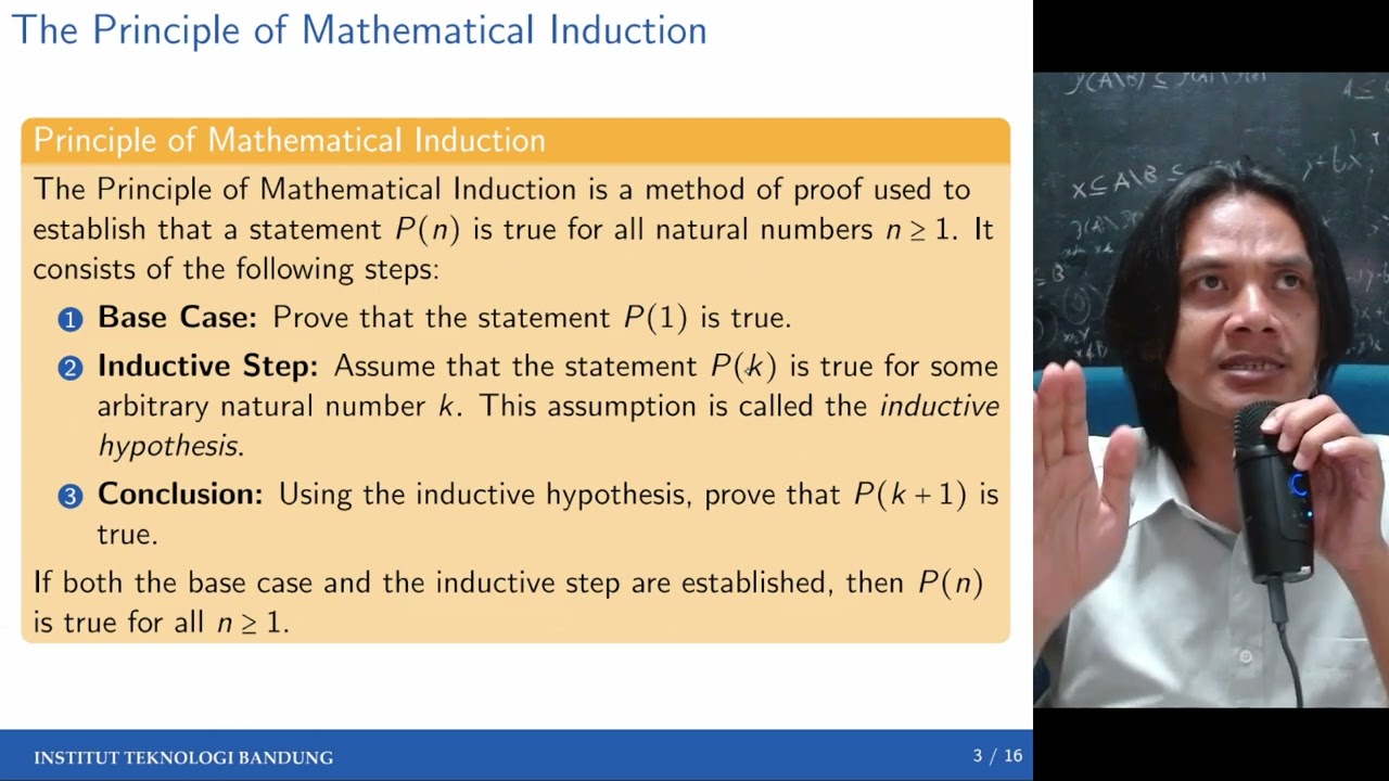 Dasar-Dasar Matematika #6 : Prinsip Induksi Matematika