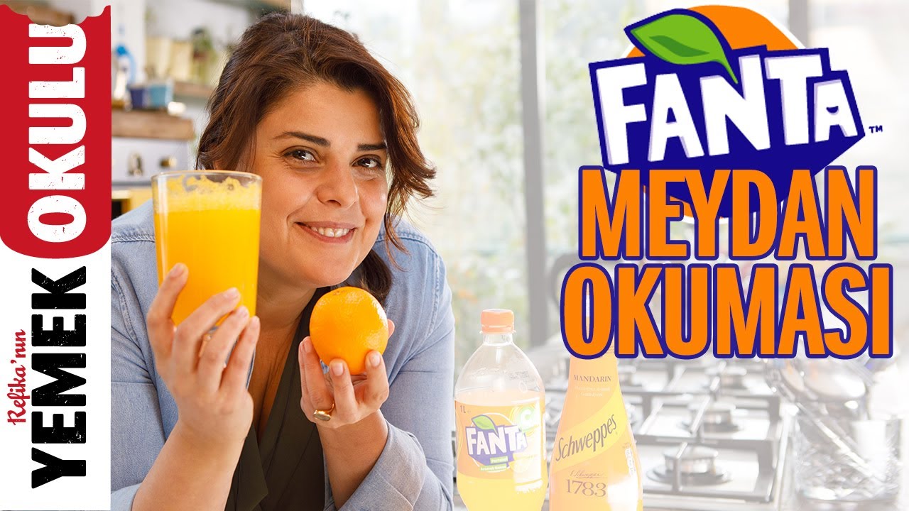 Fanta (Challenge) Meydan Okuması | Evde Daha Lezzetli ve Sağlıklı Fanta Yapımı Tarifi