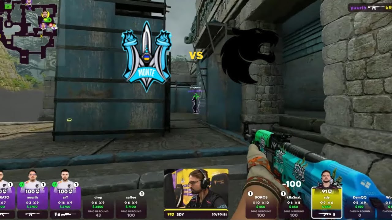 FURIA vs Monte - LEGENDS STAGE!! - HIGHLIGHTS - BLAST Paris Major 2023 CSGO