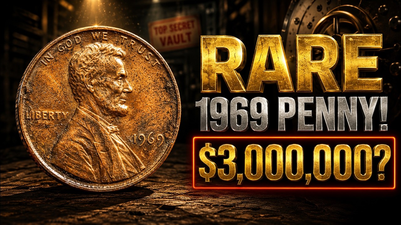 1969 Penny Coin: The $1,000,000 Lincoln Error Nobody Noticed!