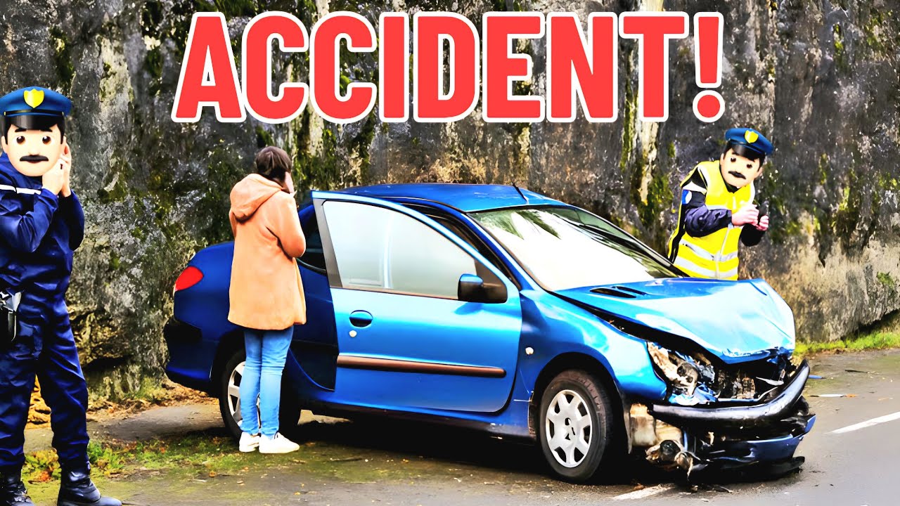 PAS DE PERMIS ET ELLE FAIT UN AC*IDENT DE VOITURE! | DASHCAM FRANCE 38