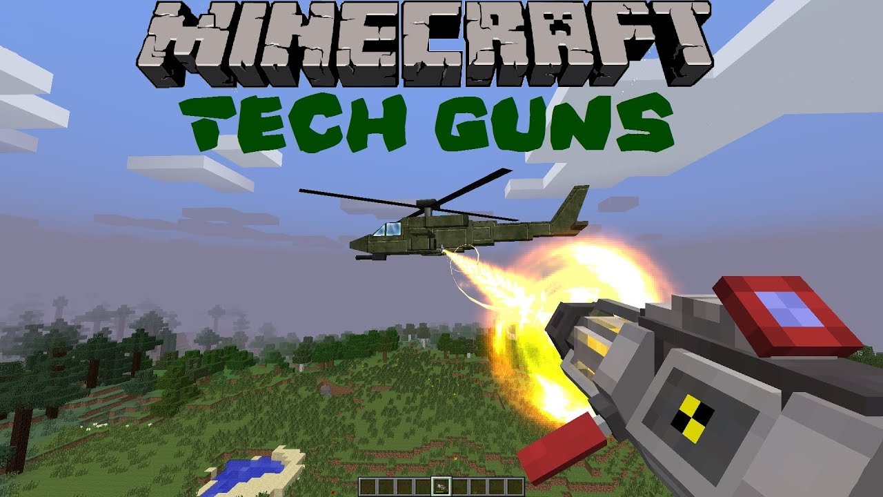 Minecraft: A LEGJOBB FEGYVERES MOD! - Tech Guns Mod Bemutat&oacute; [2/1]