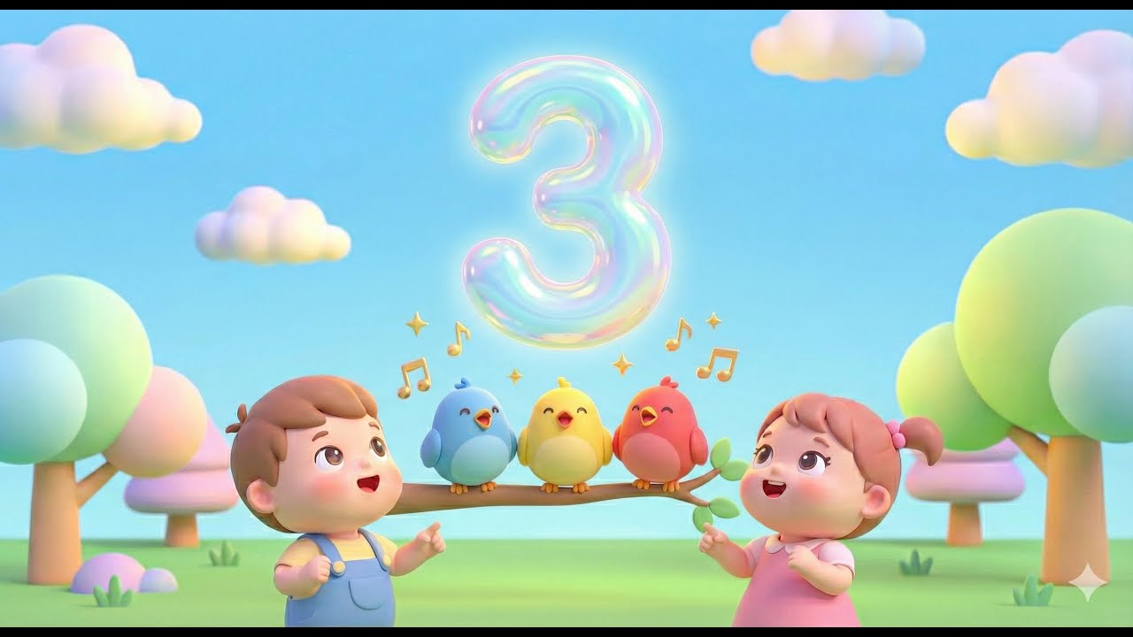 Let’s Count! 1 to 10 Song for Toddlers and Preschoolers