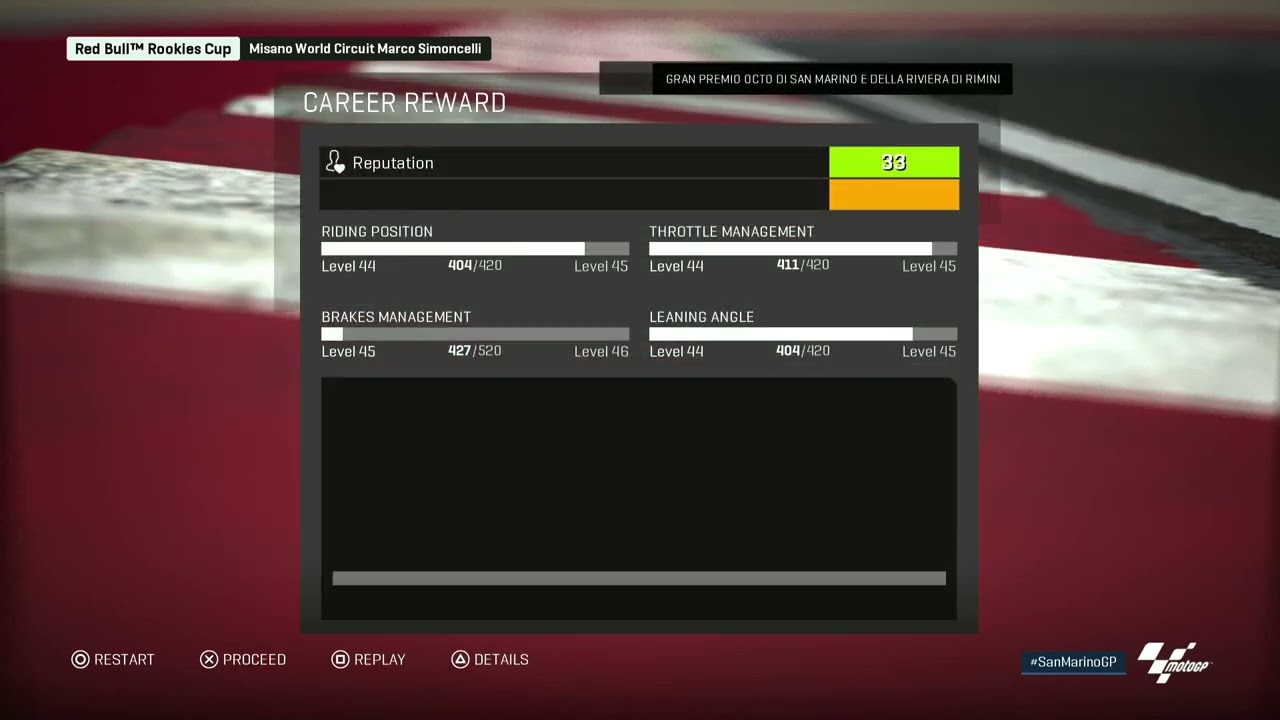 Trophy Streak Day 4093: MotoGP 18 (PS4) Trophy: Italian Passion
