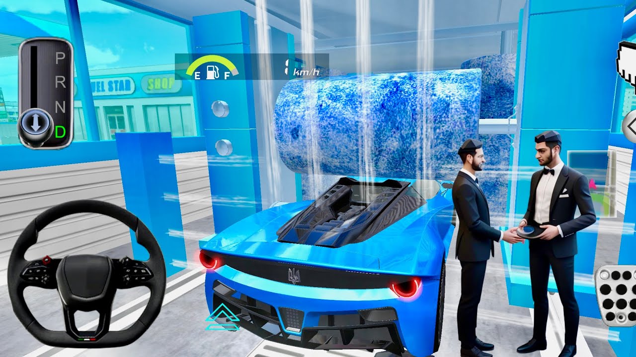 car washing 3d darving game🫧💦🫧