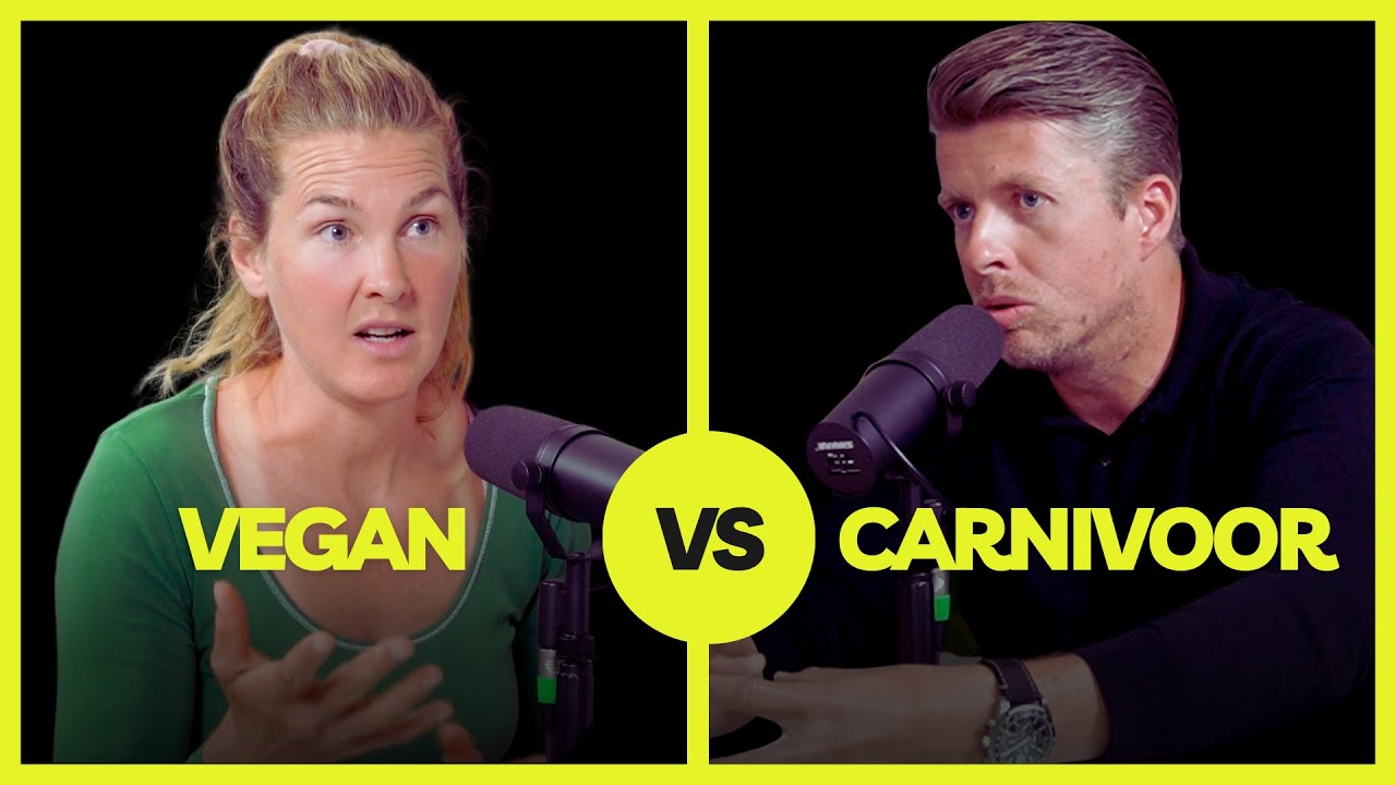 🔥 DEBAT: Carnivoor  🥩 vs Vegan! 🥑 Podcast met Janneke van der Meulen & Thomas van Doorn.